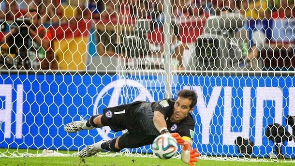 Claudio bravo is the best goalkeeper of the world-wide for the fifa