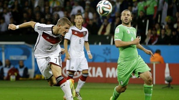 Germany suffers to delete to algeria (2 1)