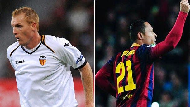 The fc barcelona poses  sell to adriano for fichar to mathieu