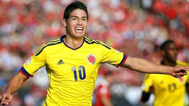 James rodríguez: "always I try to imitate to messi"