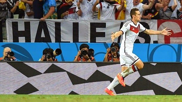 Klose Equalises to ronaldo at most goleador of the world-wide
