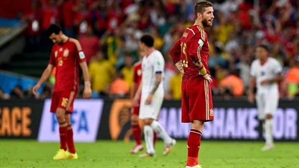 The king abdicates: the Spanish selection is mathematically deleted of the world-wide