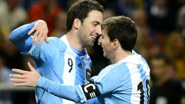 Messi: "it would love me that higuain came to the fc barcelona"