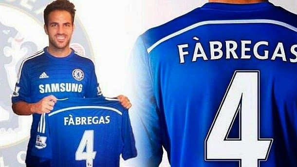 The barça will have to pay to cesc fàbregas 5 million euros