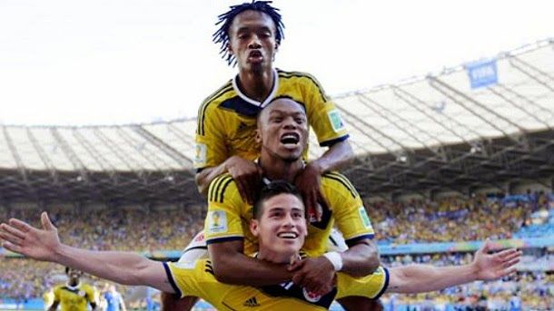 Squared shines in the victory of colombia front grecia (3 0)