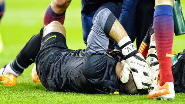 The injury of víctor valdés is graver of what expected