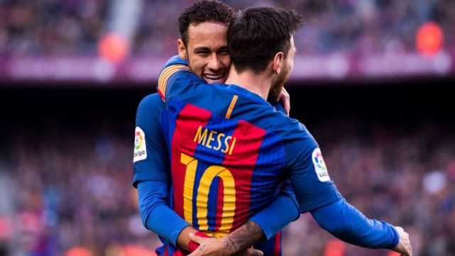 FC Barcelona ジャージ Neymar Messi バロセロナ Messi and Neymar help Barca to 12th straight La Liga win