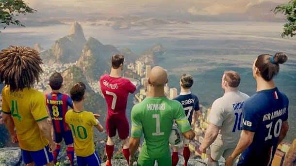 "the last game": The spectacular announcement of nike for the world-wide 2014
