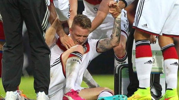 Marco reus loses  the world-wide by injury