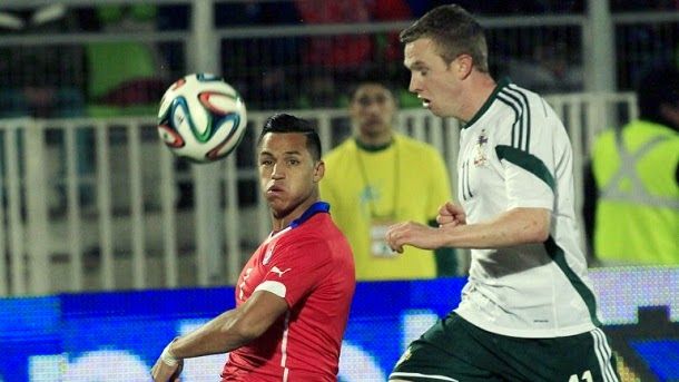 Alexis took by double game in the chili pepper irlanda north (2 0)