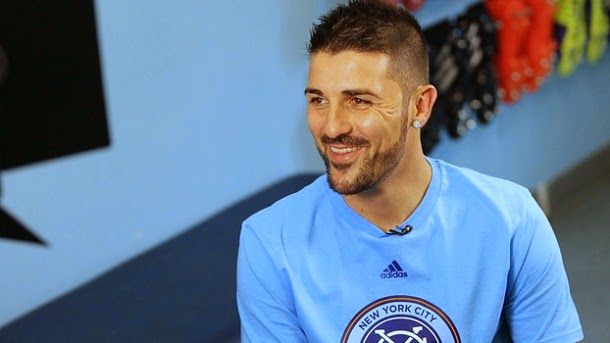 David villa already is officially player of the new york city fc