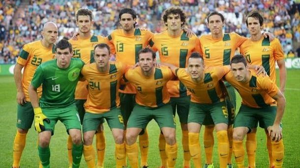 La selección australiana, la primera en aterrizar en brasil