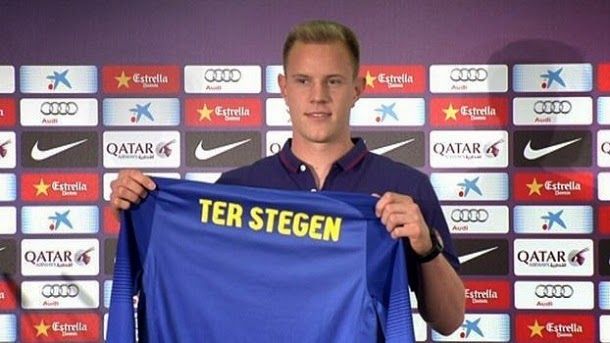 Ter stegen Already is officially the new goalkeeper of the fc barcelona