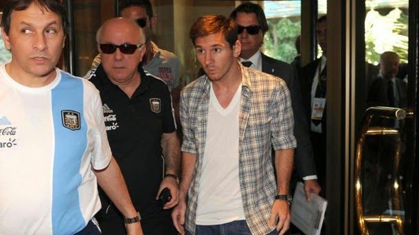 Messi reaffirms  in Argentinian: "if there are people that doubts of me, will go me"