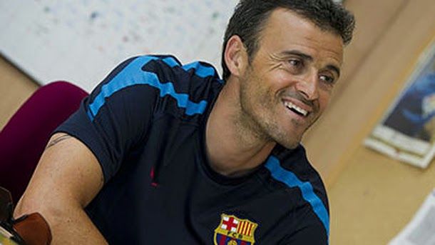 Luis enrique: "have a romance with barcelona and with catalunya"