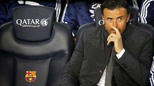 The fc barcelona does official the signing of luis enrique like new trainer