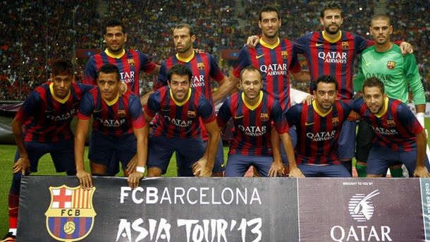 The 1x1 of the players of the fc barcelona this season