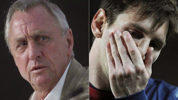 Cruyff: "la renovación de messi es un parche"