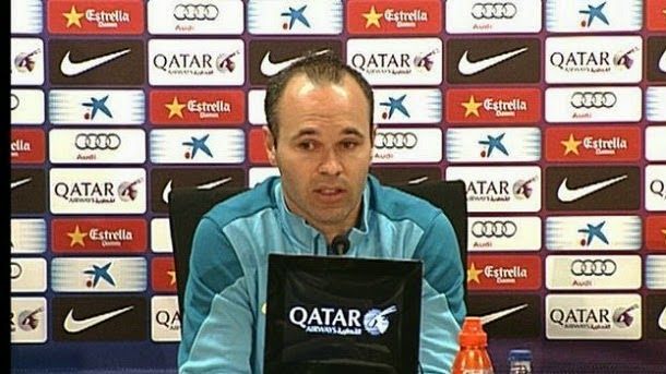 Iniesta: "the people has to be like us, to the 200 percent"