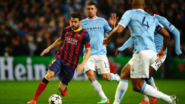 The manchester city also is slope of the future of cesc fábregas