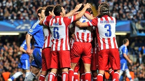 The atletico will play the final of the champions against the real madrid