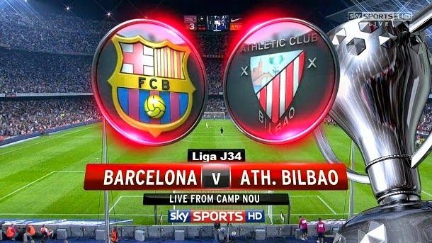 Previous of the party fc barcelona vs athletic club