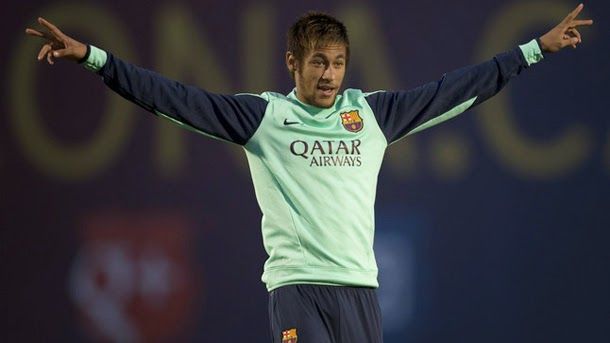Neymar: "I look forward to to play the last party of the barça"