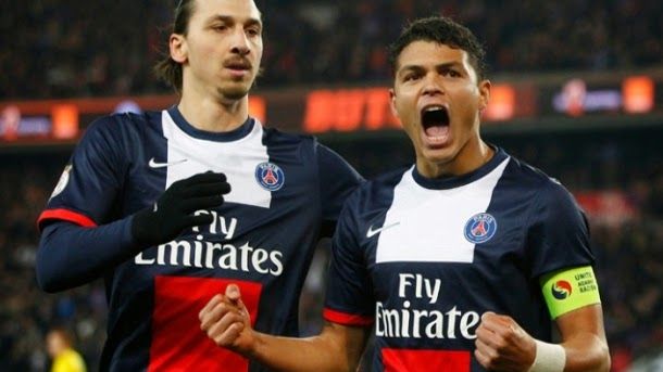Ibrahimovic Could approach to thiago silva to the fc barcelona