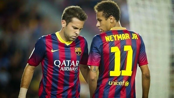 Neymar y jordi alba, lesionados, dicen adiós a la temporada