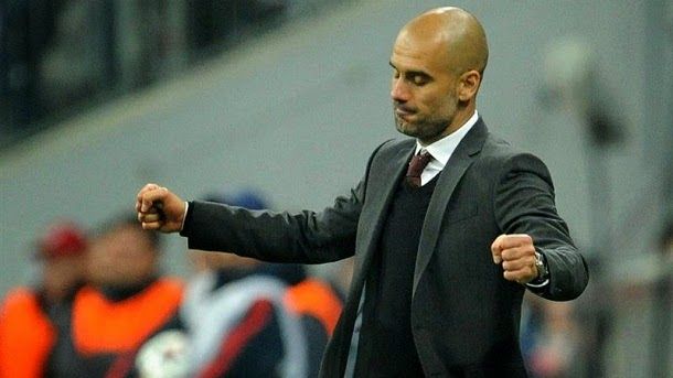 Guardiola Also suffered the elimination of the barça