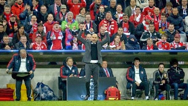 The bayern of guardiola deletes to the united and will be in semifinals