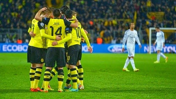 The real madrid brushes the tragedy in front of an impressive borussia dortmund
