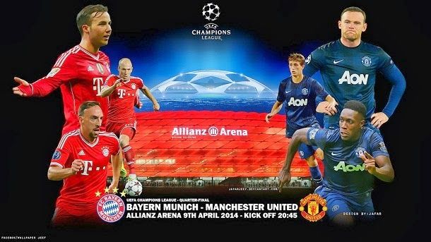 The bayern looks for the semifinals against the manchester united