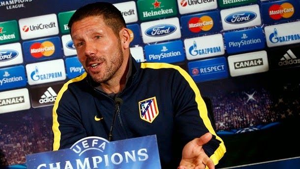 Simeone: "It will be one of the most beautiful parties of this champions?