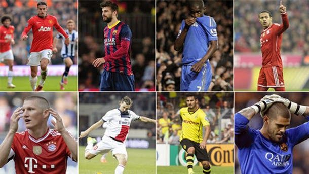 The absent stars in the turn of chambers of the champions league