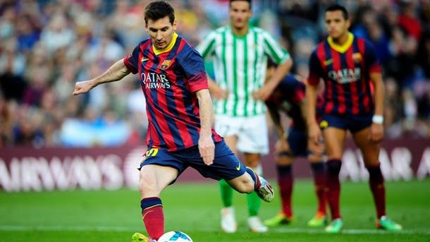 Messi falló su primer penalti después de marcar 20 consecutivos