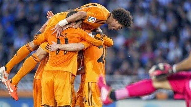 The madrid golea in anoeta (0 4) without Christian