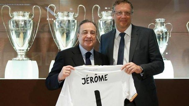 Florentino has "fichados" to valcke and blatter