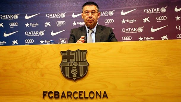 Bartomeu: "have slope a telephone call with joseph blatter"