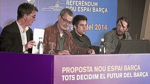 A group of partners of the barça asks the "no" to the reform of the camp nou