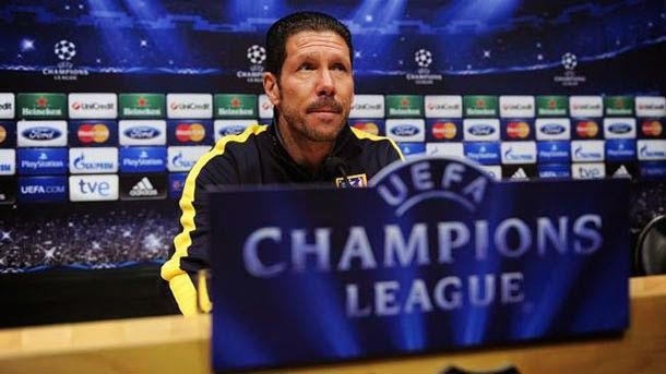 Simeone: "I am happy because we can compete against them"
