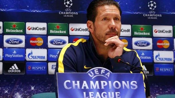 Simeone: "We go to compete against the best barça"