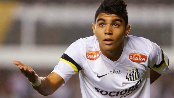"gabigol" Shines in the saints and the barça has him controlled
