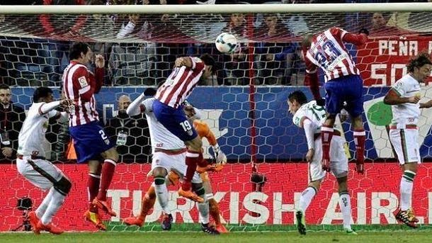 A goal of diego coast keeps leader to the athletic of madrid