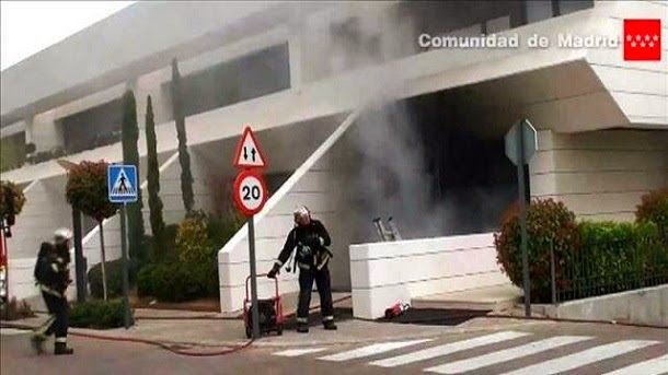 Three injured in a fire in the house of jesé