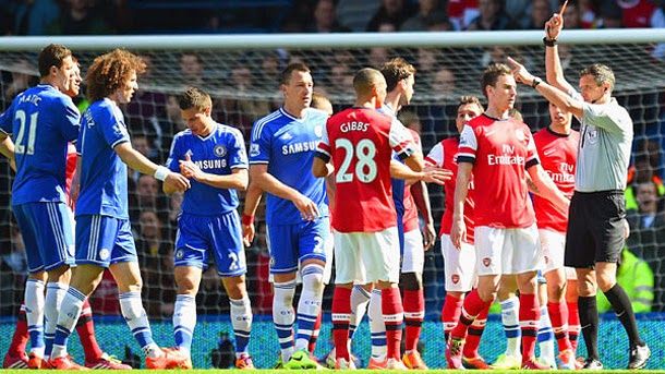 The chelsea humiliates to wenger in stamford bridge (6 0)