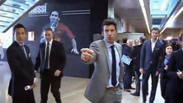 Figo wraps it in nyon: "I for barcelona do not speak"