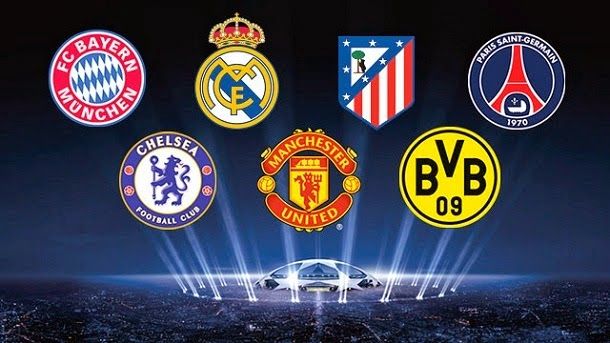 Possible rivals of the fc barcelona in chambers of the champions league