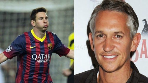 Lineker: "messi Does that it darse me of the shit that was I"