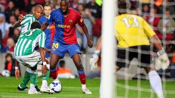 The marfileño abandoned the barça in 2010